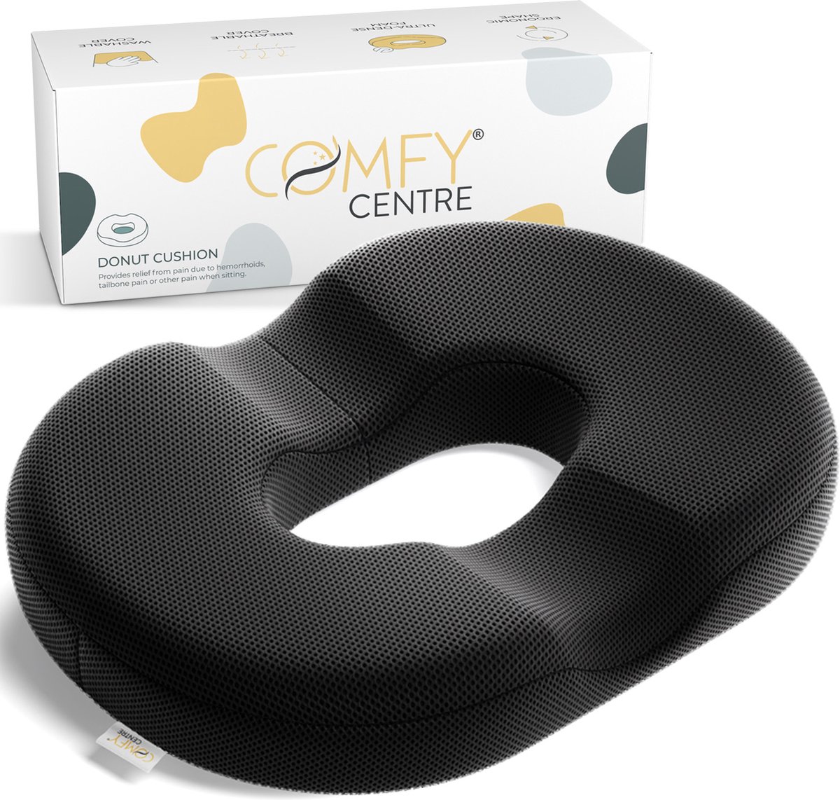 ComfyCentre Orthopedisch Donut Kussen Ringkussen Zitring Kussen