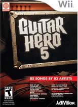 Guitar Hero 5 Standalone Game /Wii