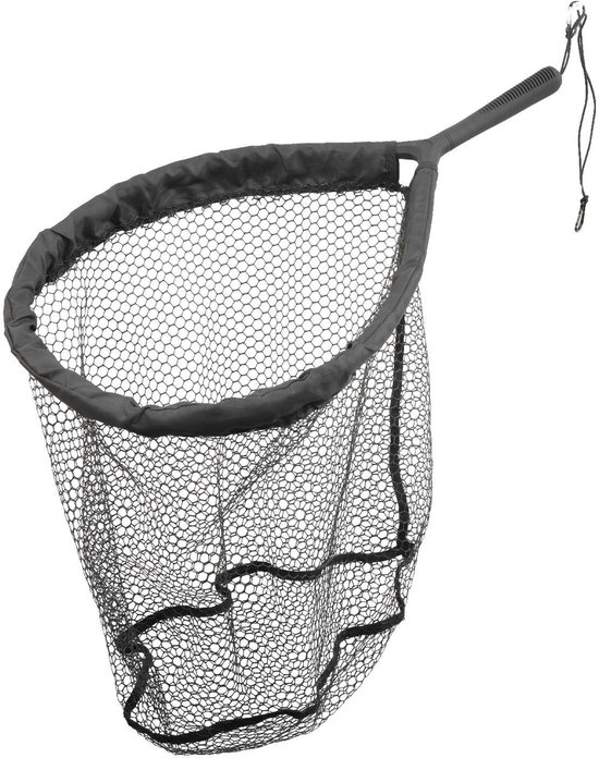 Savage Gear Pro Finezze Rubber Mesh Net 40x50x50cm Floating - Schepnet — afbeelding 3