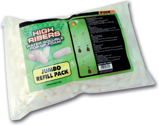 FOX Edges High Visuals Jumbo Refill Pack - PVA Foam van Merkloos — afbeelding 4