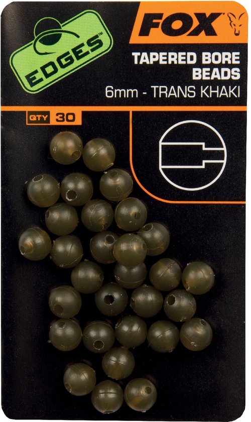 Fox Edges Rubber Flexi Beads - Green - Groen van Fox — afbeelding 2