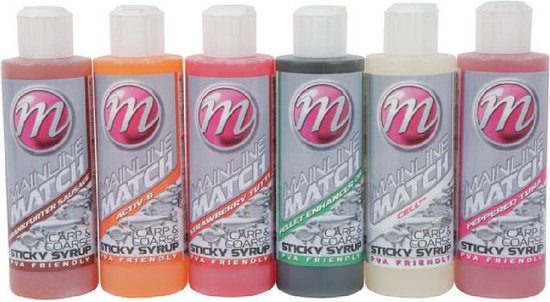 Mainline - Carp & Coarse - Sticky Syrups - Cell - 250ml - Wit van Mainline — afbeelding 2