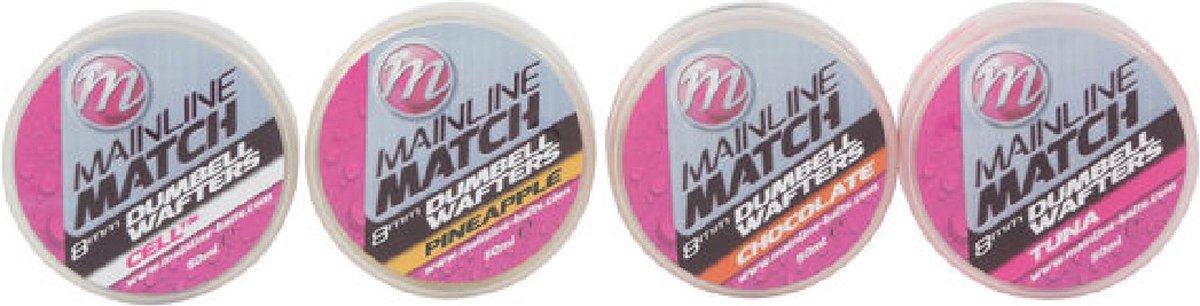 Mainline Match Dumbell Wafters 8mm Orange Chocolate