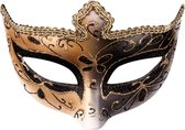 WiseGoods Masque vénitien de Luxe avec paillettes - Masque de Gala pour femme - Masques sexy - Masques - Carnaval - Déguisements - Zwart