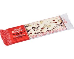 Melissokomiki Noga met Cranberry, Amandelen en Honing 60g | Nougat Snoep