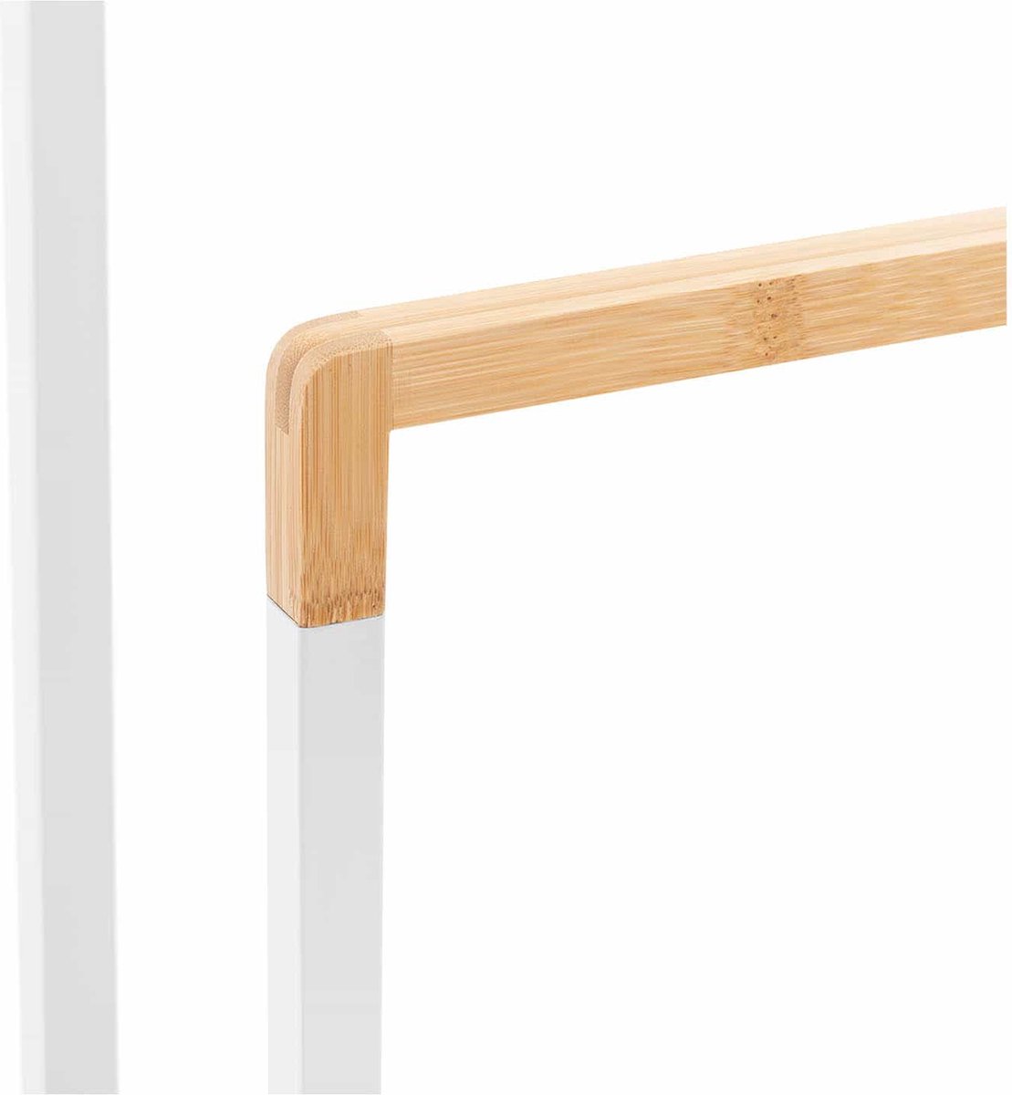 physa Handdoekenrek - 2 Staven - Bamboe/Wit