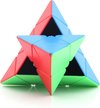 Afbeelding van het spelletje Pyramid cube - Piramide vorm - breinbreker - driehoek kubus 9.5CM