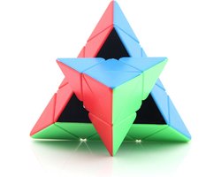 foto van Pyramid cube - Piramide vorm - breinbreker - driehoek kubus 9.5CM