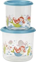 SugarBooger Lunch Snack Containers Large - Isla The Mermaid