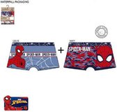Boxer Spiderman - coton bio certifié - 2 pièces - taille 6/8 ans