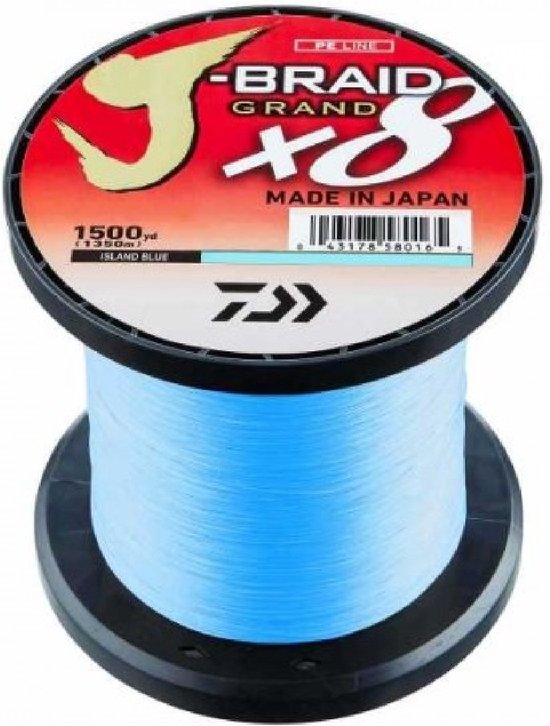 Daiwa JBraid Grand X8 Blue 100m