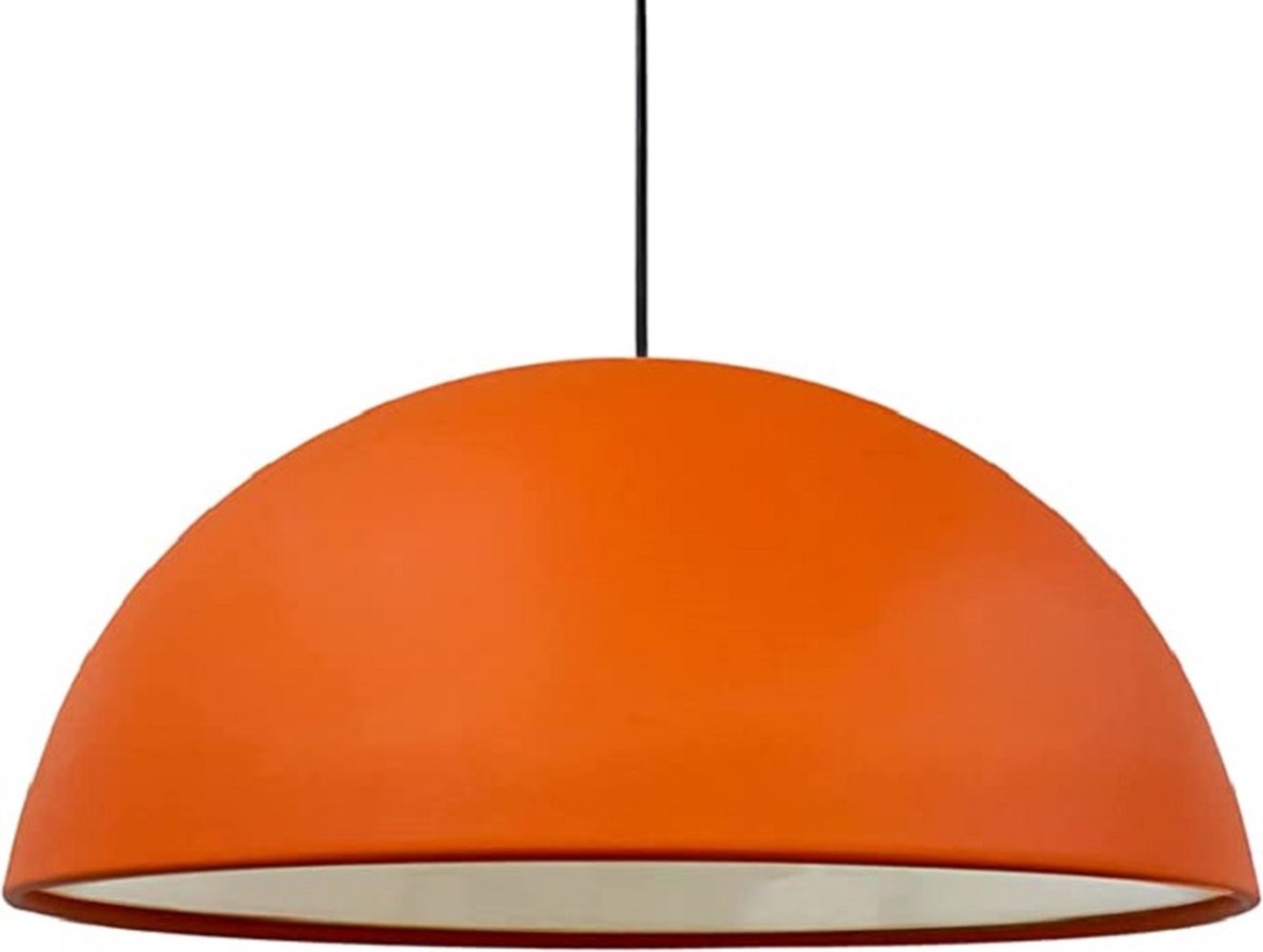 Ø50 cm Bamyum Hanglamp Retro Large I Lipeo I Deco Modern Hanglamp Woonkamer Hanglicht - Oranje