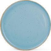 BonBistro Plat bord 17,5cm blauw Collect (Set van 6)