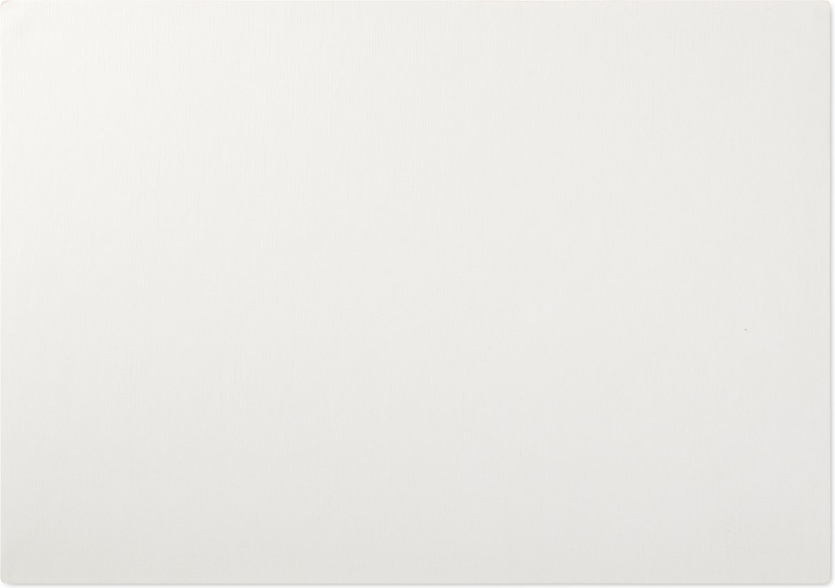 BonBistro Placemat 43x30cm lijnen wit Layer (Set van 4)