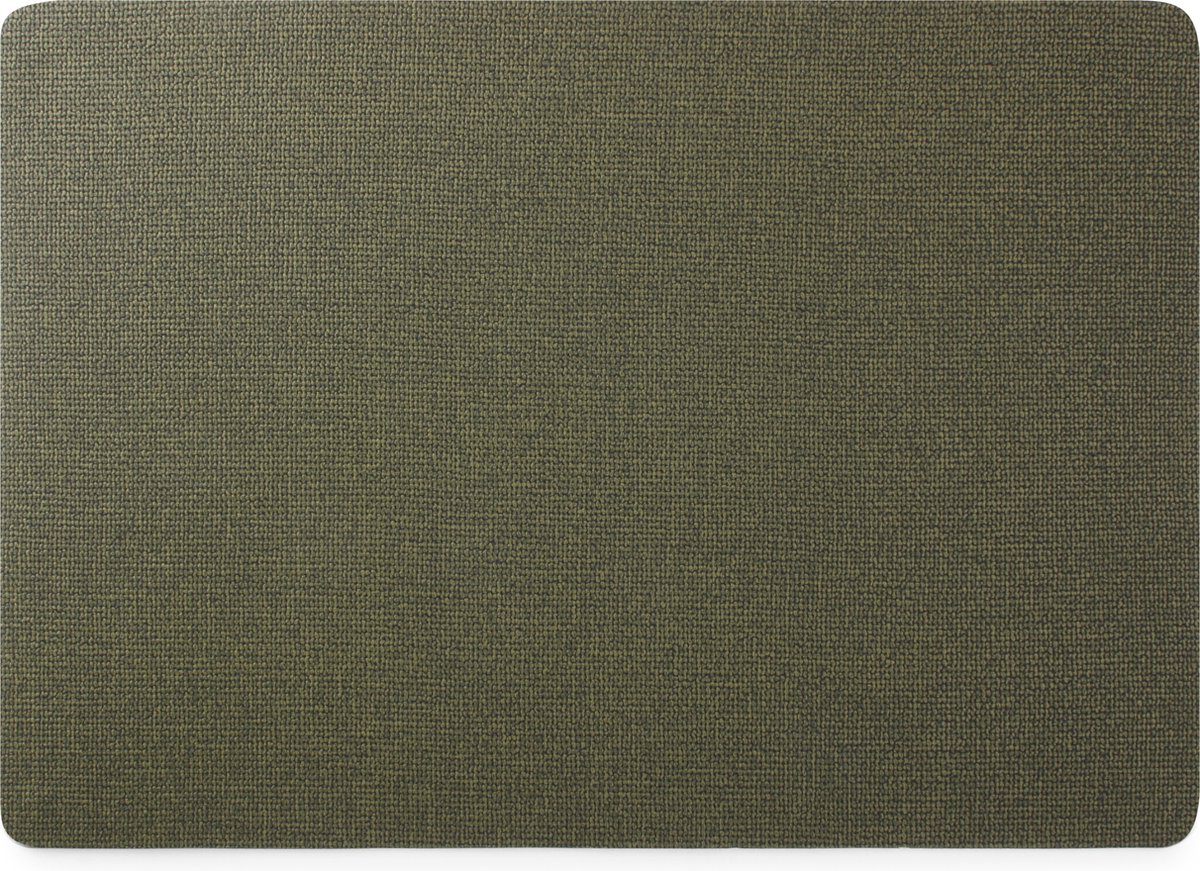 BonBistro Placemat 43x30cm structuur groen Layer (Set van 4)
