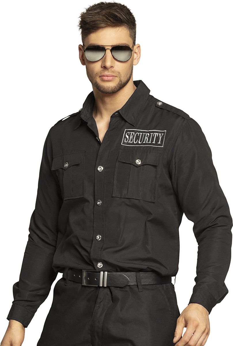 Boland - Shirt 'SECURITY' (54/56) - Volwassenen - Agent -