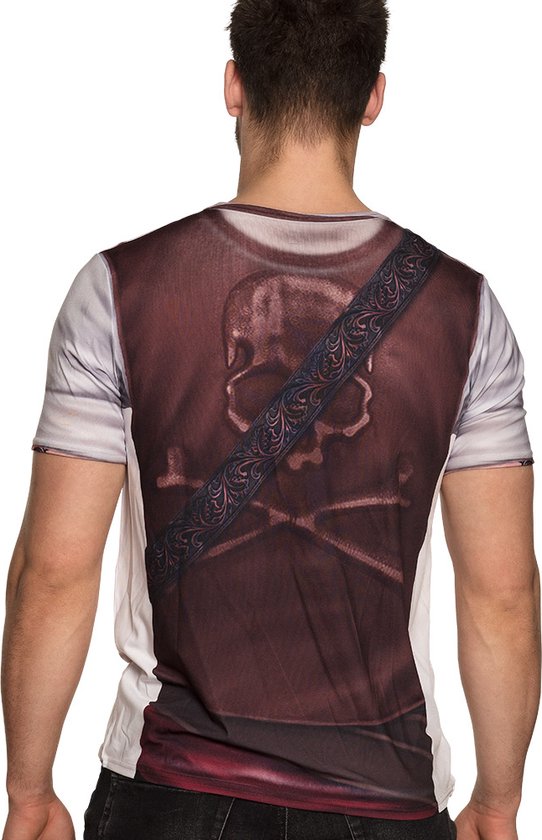 Boland 83845 - Kostüm Pirat, Größe M/L, Bandana, Shirt mit Weste