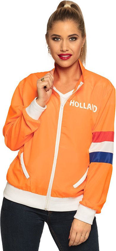 Boland Trainingsjasje Holland Dames Oranje