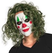 Boland - Latex hoofdmasker De Schurk - Volwassenen - Clown - Halloween en Horror