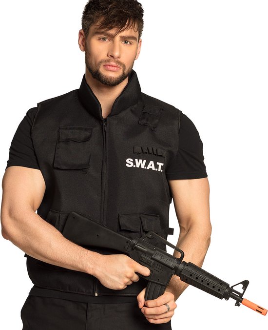 Boland - Speelgoed SWAT-geweer (62 cm) - Pistool - Politie en Boeven Carnaval, Themafeest - Boland