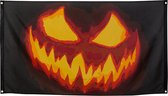 Boland - Polyester vlag Creepy Pumpkin - Horror - Horror