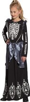 Boland - Kostuum Skeleton queen (4-6 jr) - Kinderen - Skelet - Halloween verkleedkleding - Skelet