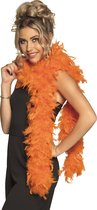 Boland - Boa 80 g oranje Oranje - Volwassenen - Unisex - Showgirl - Glitter and Glamour