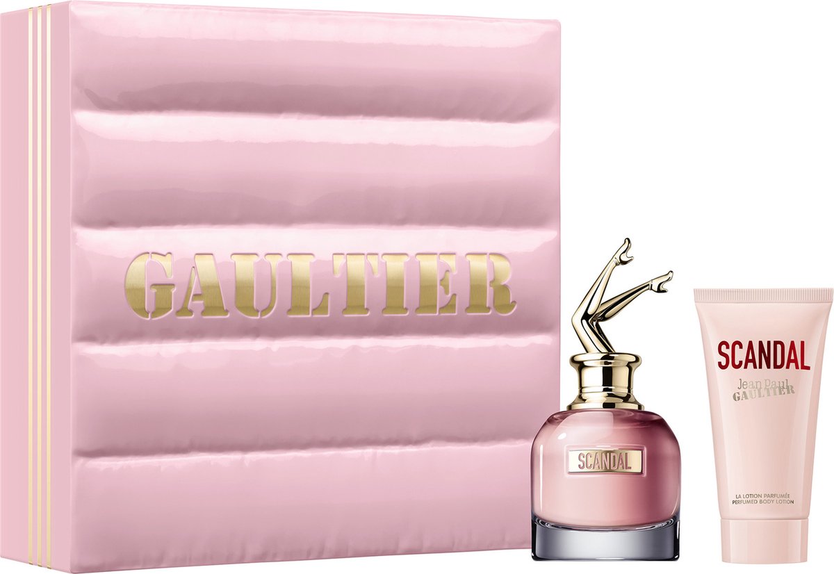 Goedkoopste Jean Paul Gaultier - Scandal Geschenkset - Eau de Parfum 50ml 75ml Body Lotion