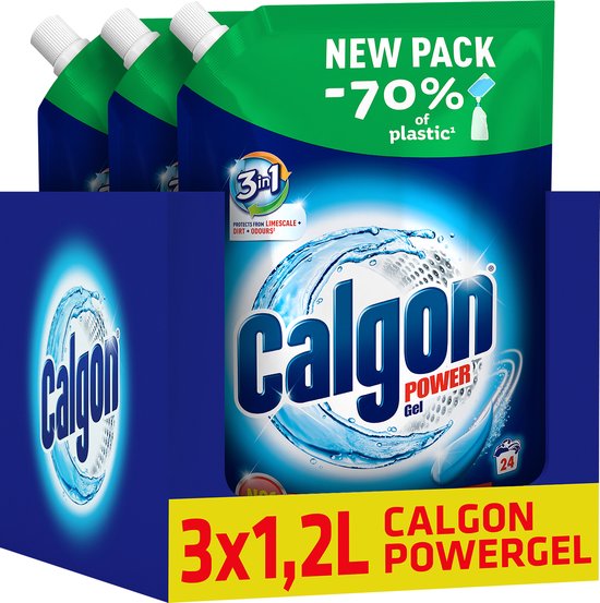 Calgon - Liquid Hygiene + - Nettoyant pour lave-linge et gel anti