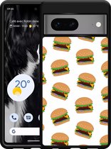 Google Pixel 7 Hardcase hoesje Burgers - Designed by Cazy