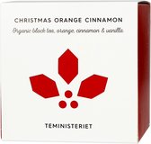 Teministeriet - Christmas Orange Cinnamon - organic black tea, orange, cinnamon & vanilla - 100gr loose tea