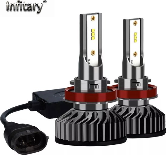 H11 LED 2 Stuks Canbus 20000LM 1 Auto Koplamp 80W Led lamp Auto