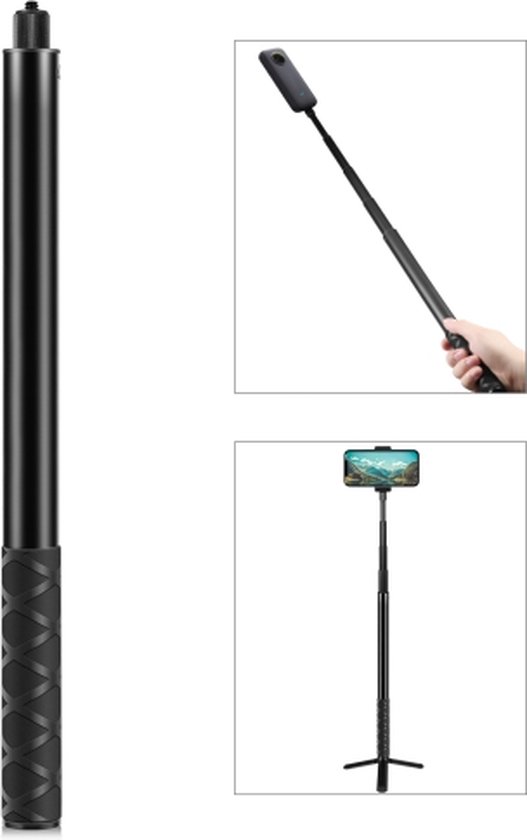 Cadre De Protection En Plastique Pour Caméra Insta360 X4 - Inclut Adaptateur Trépied 1/4" - Protection Contre Chocs, Rayures, Poussière - 8