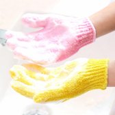 KELERINO. Scrub Handschoenen - Washandje - 2 stuks