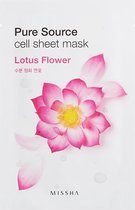 Missha Pure Source Cell Sheet Mask Lotus