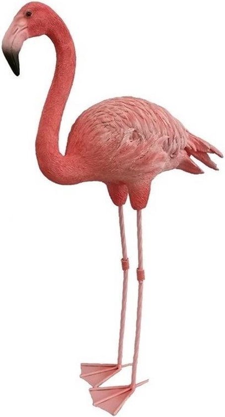 onwettig Lang Controverse Dierenbeelden flamingo - Decoratie beeldje flamingo 65 cm | bol.com