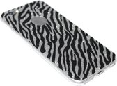Glimmend zebra hoesje Geschikt voor iPhone 6 / 6S
