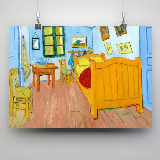 De slaapkamer - Vincent van Gogh - 70x50cm