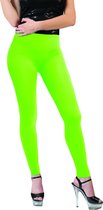 Boland - Legging Opaque - Groen,Neon - M - Volwassenen - Danser/danseres