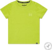 Koko Noko Bio Basic T-shirt NIGEL neon yellow - Maat 134/140