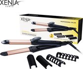 Xenia Paris® Stijltang Professionele - Fohnborstel Technologie turbo ion  - krultang Keramiek en Toermalijn - krulborstel Multifunctioneel