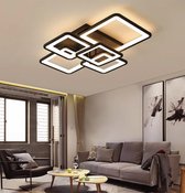 Uniclamps LED - 5 Head Plafondlamp Met Afstandsbediening - Zwart - Dimbaar - Woonkamerlamp - Moderne lamp - Plafoniere - ACTIE €199,95