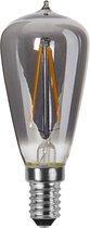 Kogellamp - Rookglas - E14 - 1.6W - Super Warm Wit 2100K