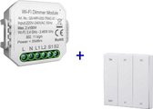 Smart Home combi - Dubbele LED dimmer met RF bediening