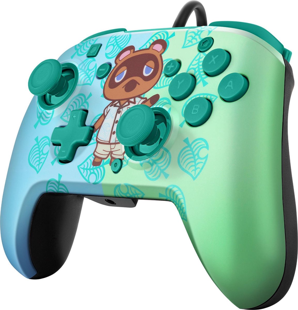 PDP Gaming Faceoff Deluxe+ Audio Wired Controller - Animal Crossing (Nintendo Switch/Switch OLED) thumbnail 2