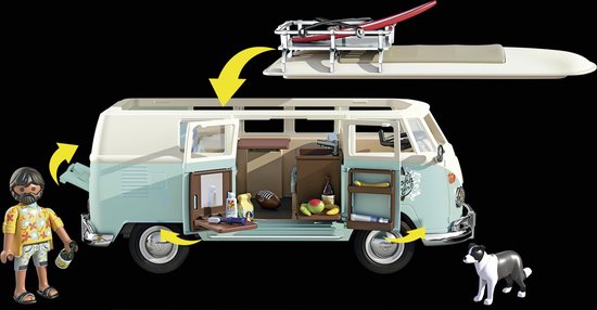 Playmobil Volkswagen T1 Camping Bus – Édition Spéciale : Achat occasion | Voitures et autres véhicules Playmobil Autre 2 ans - 3 ans Neuf, avec étiquette