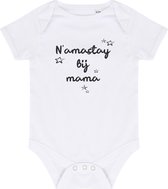 Baby Romper met Tekst - Namastay bij mama - 0-3 MND - Grappig Kraamcadeau