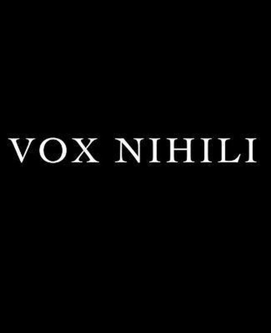 Classic Latin Phrases- Vox Nihili - cover