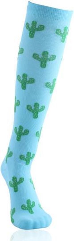 Compressiekousen dagelijks gebruik - Compressie sokken dames en heren - Cactus maat 36-40 S/M Compressiekousen dagelijks gebruik - Compressie sokken dames en heren - Cactus maat 36-40 S/M