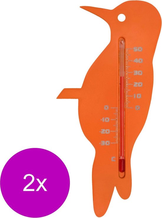 Muurthermometer voor binnen en buiten, tuin, kantoor, thuis